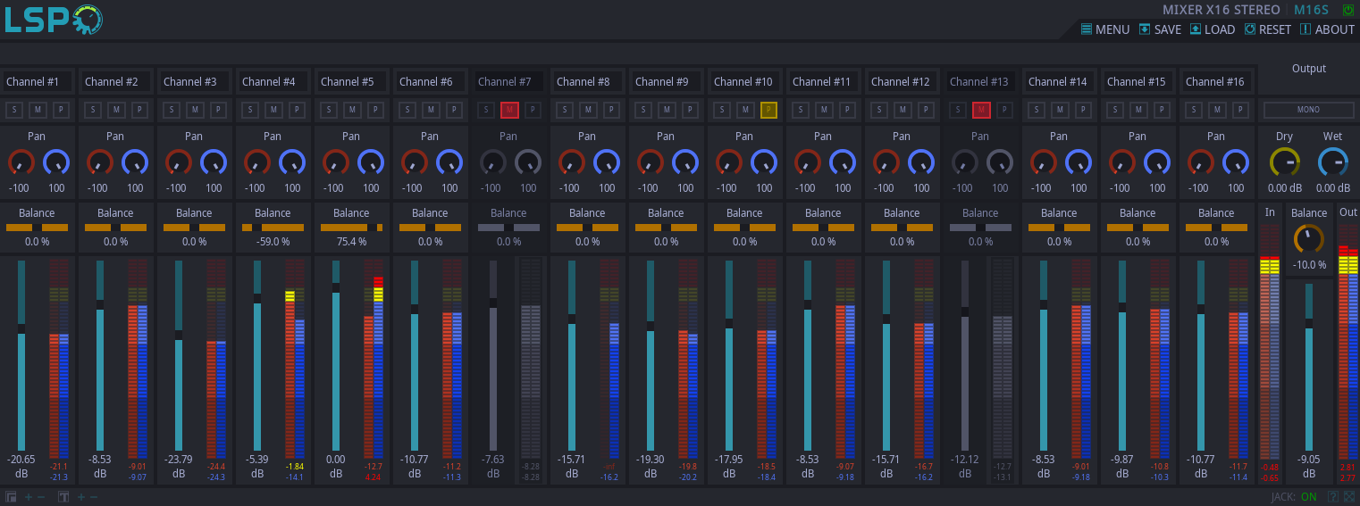 Mischer x16 Stereo