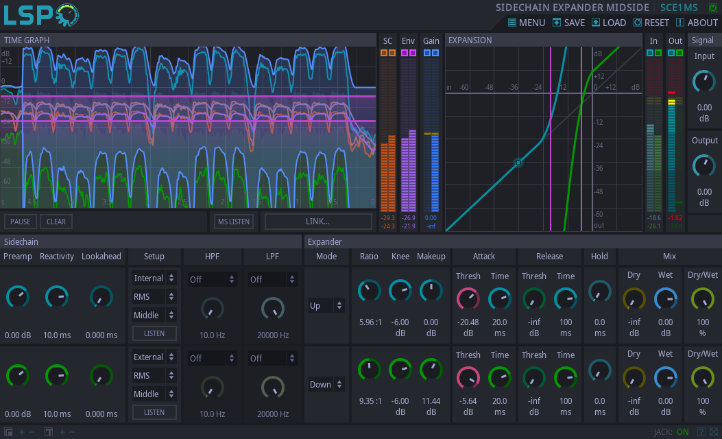 Sidechain-Expander MidSide